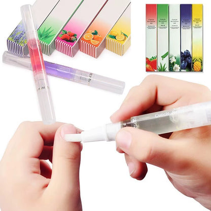 15Colors Fragrance Cuticle Oil for Nails Cuticle Oil Pen Nail Nutrition Oil Moist Repair Nail Care Pen for Nail Growth Treatment